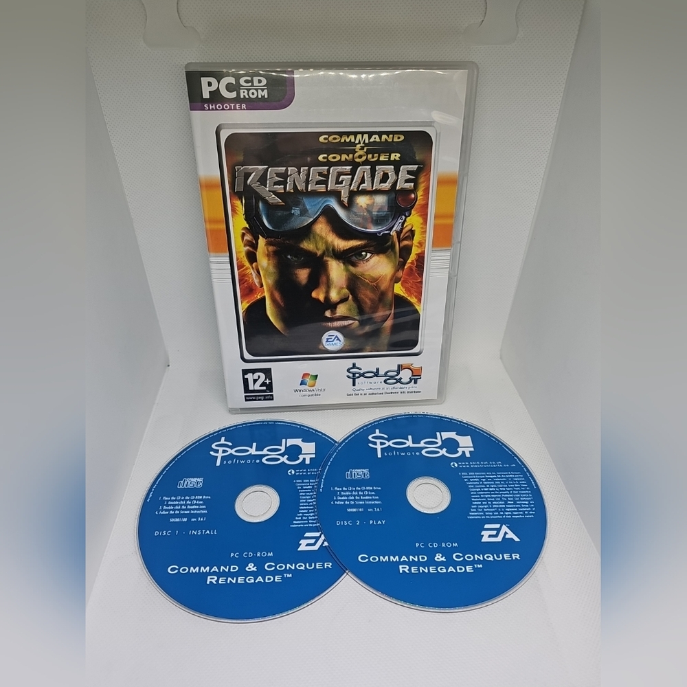 Command & Conquer Renegade - PC Game - UK Version Region Free - 2 Disc